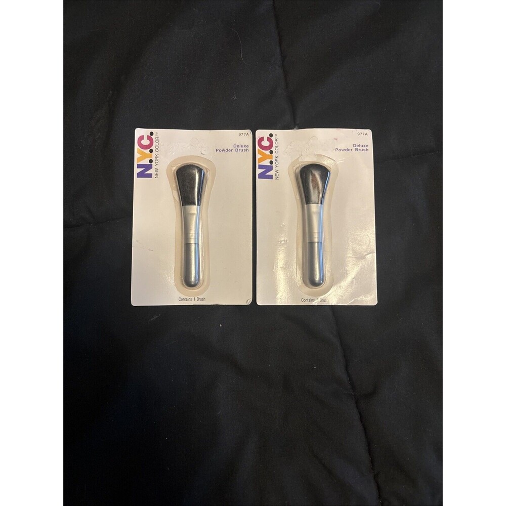(2)- NYC New York Color Deluxe Powder Brush NEW SEALED